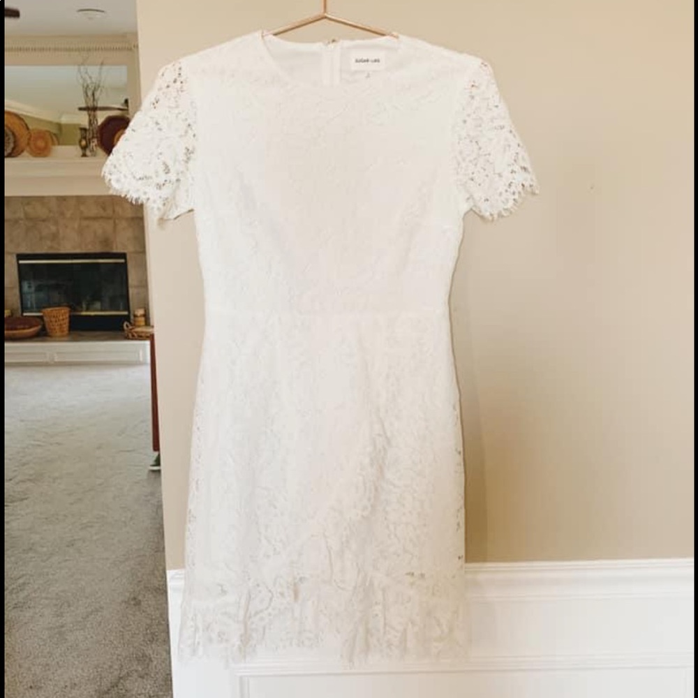 White Lace VICI Dress